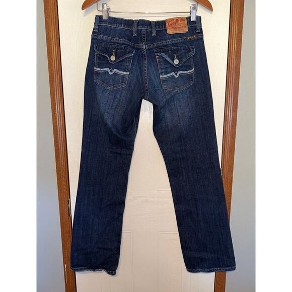 Lucky Brand Petunia Easy Rider Dark Wash Jeans size 27 - Picture 5 of 12